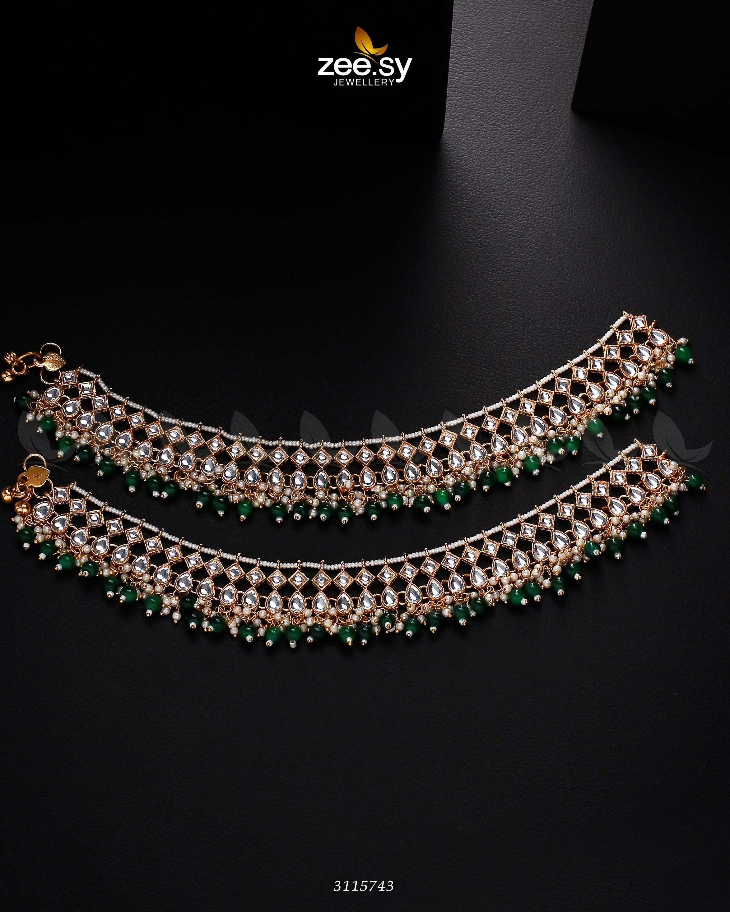 Tanzanite Anklet - Zeesy Jewellery