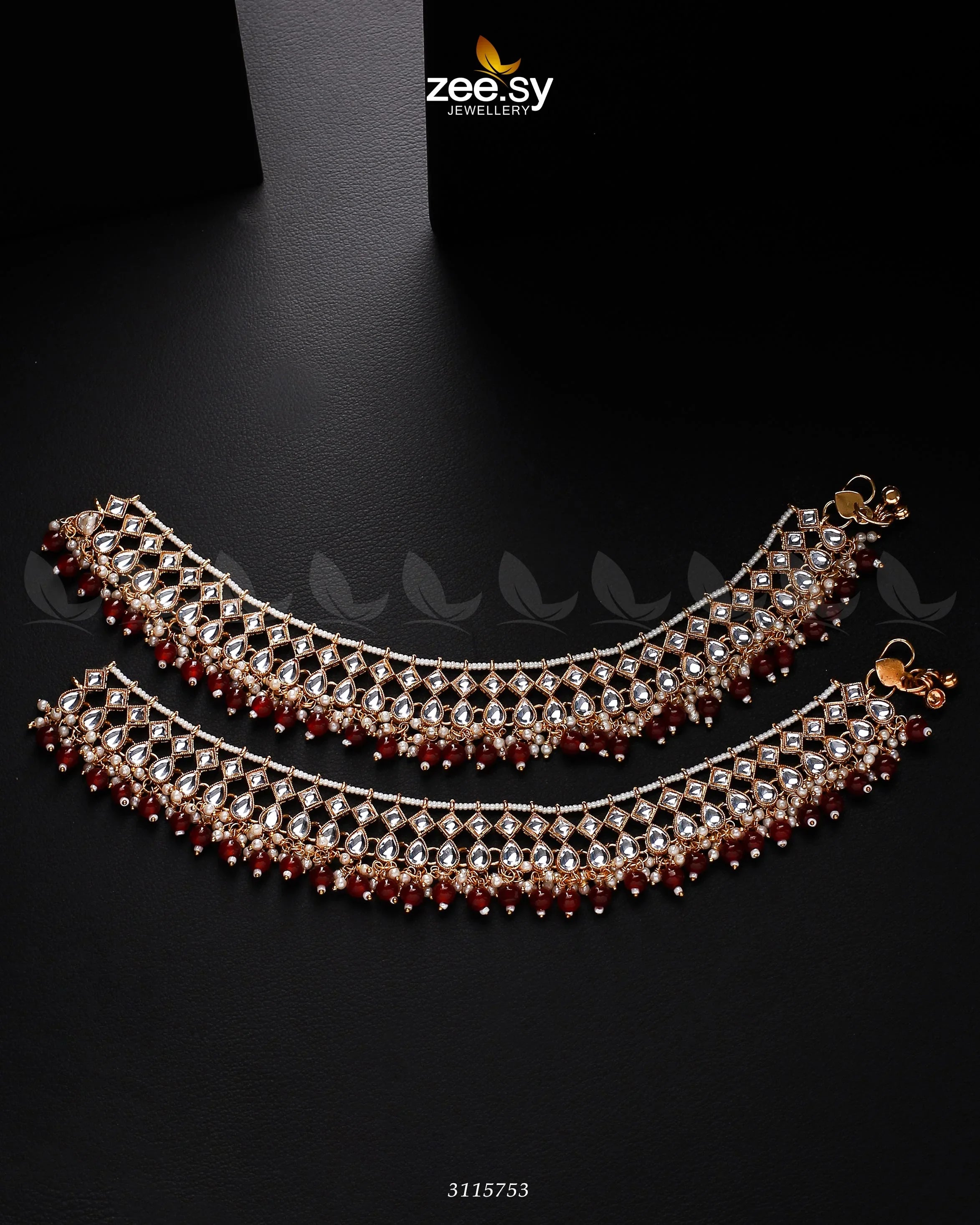 Tanzanite Anklet - Zeesy Jewellery