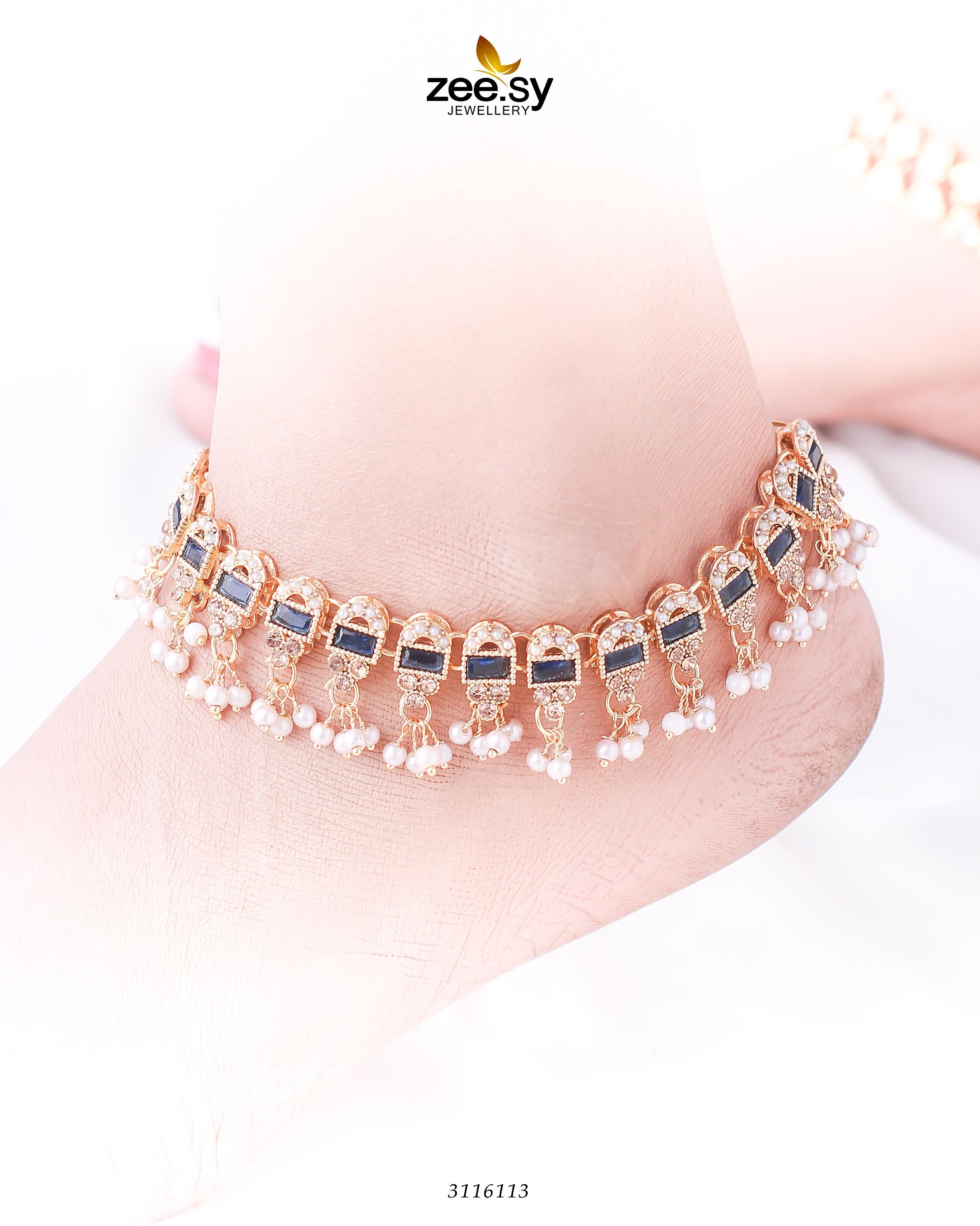 Rutilated Anklet