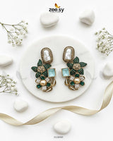Baroque Garden Cluster Earrings - Zeesy Jewellery