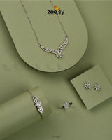 Wrenna Pendant Silver - Zeesy Jewellery