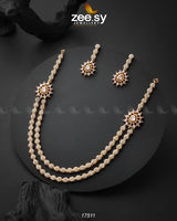 Layered Zirconia Necklace