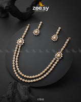 Layered Zirconia Necklace