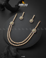 Layered Zirconia Necklace