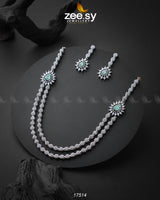 Layered Zirconia Necklace