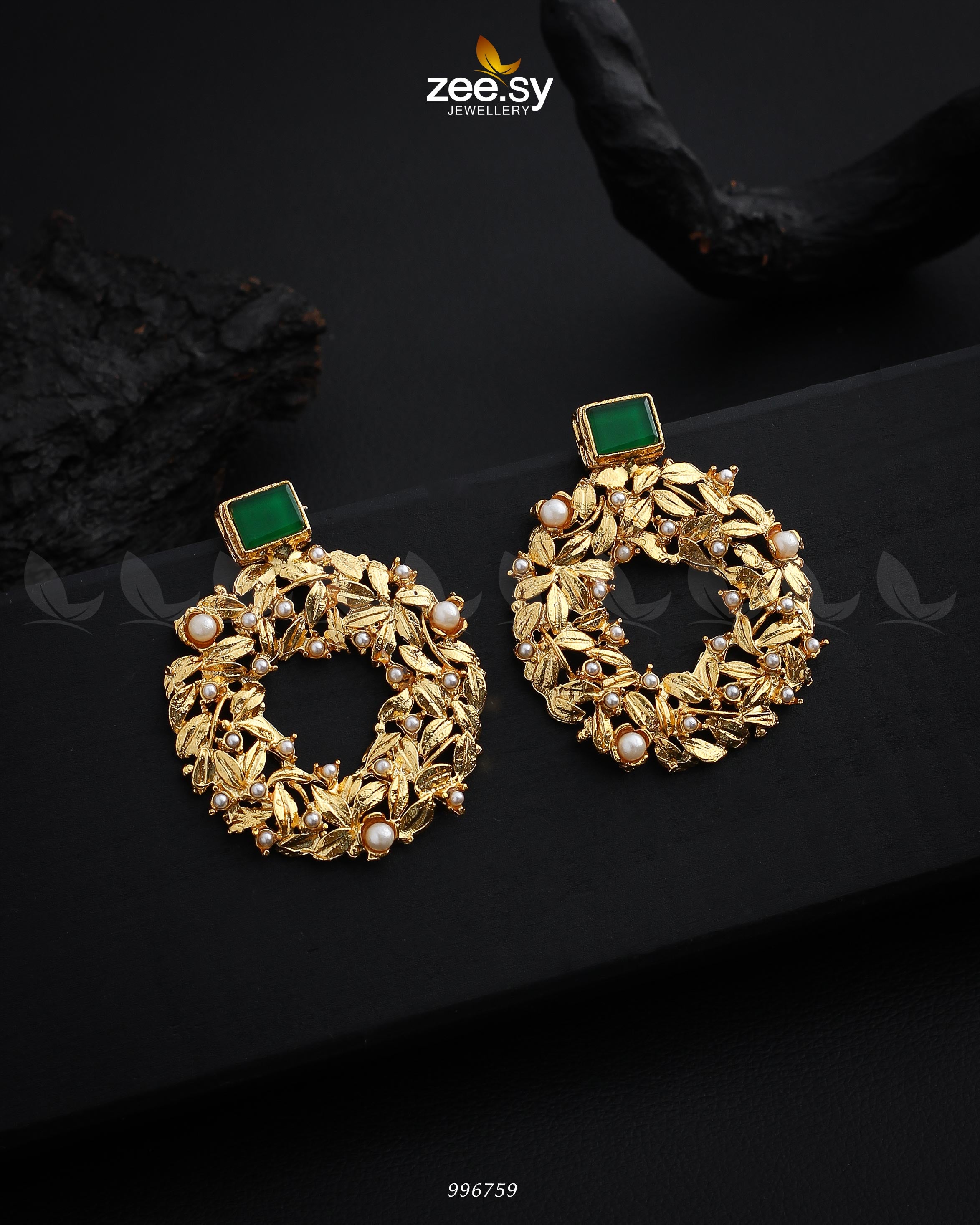 Leaf Nest Earrings