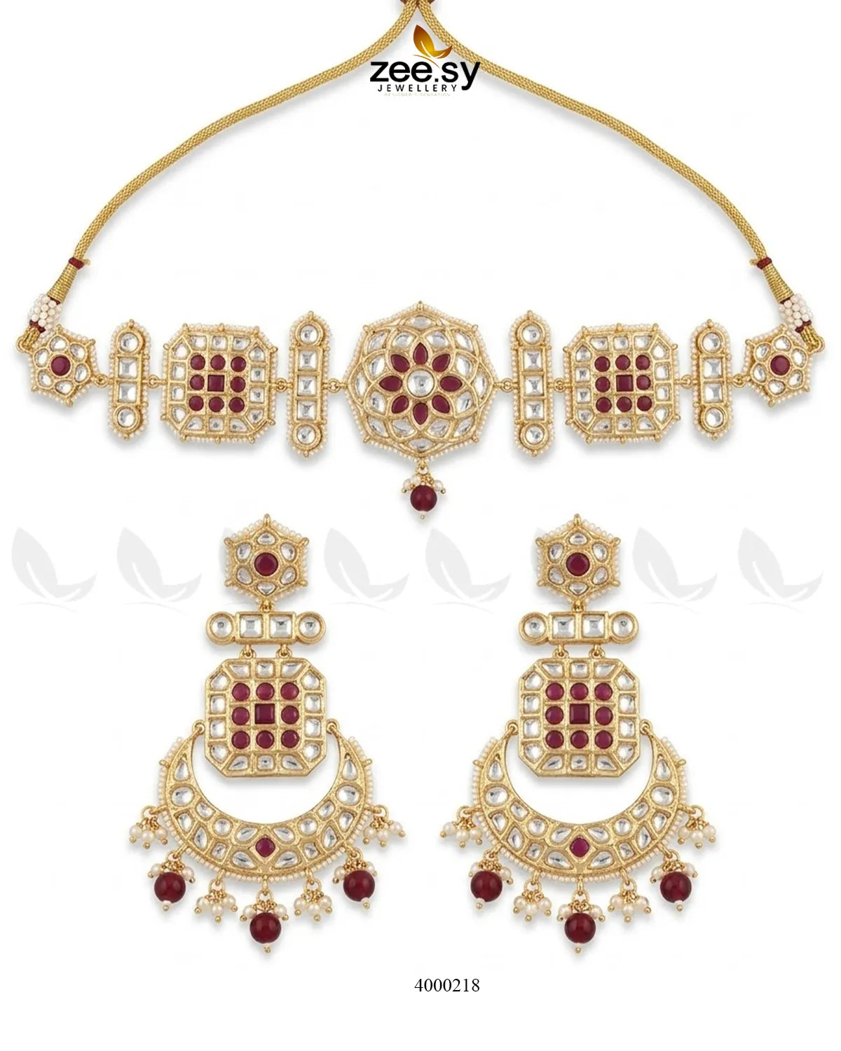 Amber pearl drop necklace set featuring elegant amber pearls and gold-toned accents, perfect for stylish accessories.