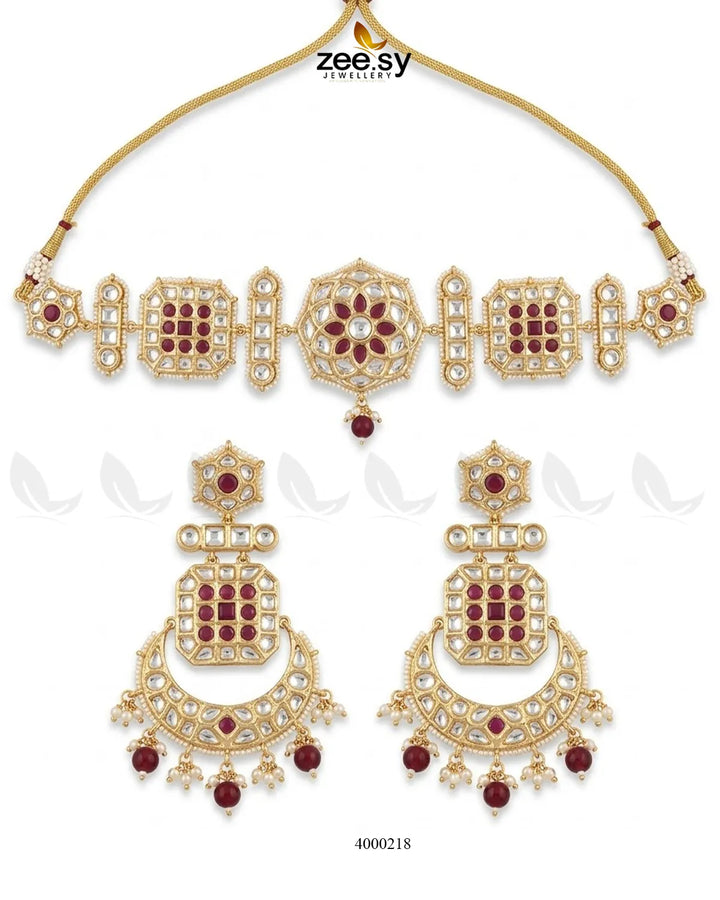 Amber pearl drop necklace set featuring elegant amber pearls and gold-toned accents, perfect for stylish accessories.