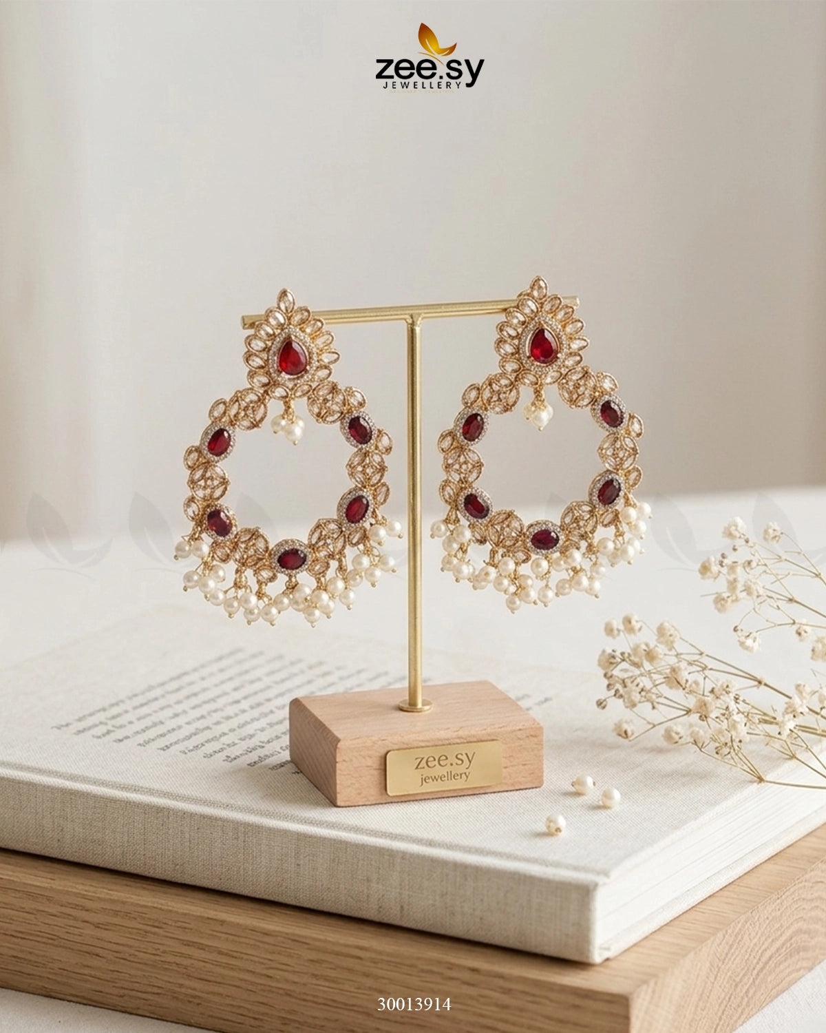 Anamta's Earrings Earrings - Zeesy Jewellery Pakistan | Premium Artificial & Imitation Jewellery