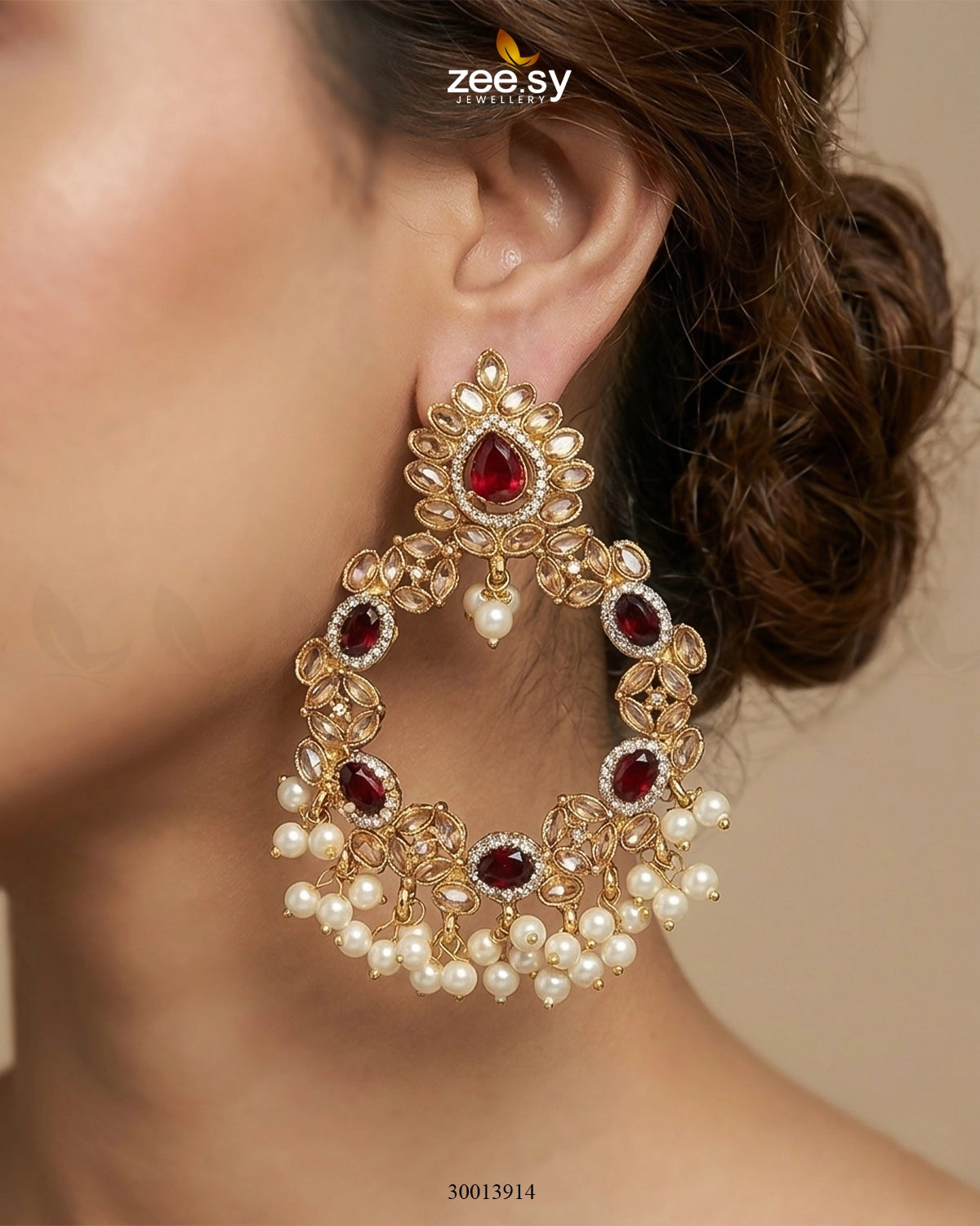 Anamta's Earrings Earrings - Zeesy Jewellery Pakistan | Premium Artificial & Imitation Jewellery