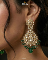 Anarkali Faux Pearl Bridal Set - Zeesy Jewellery