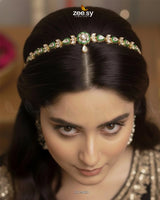 Ancerstral Sataus Sculpted Sheesh Patti - Zeesy Jewellery