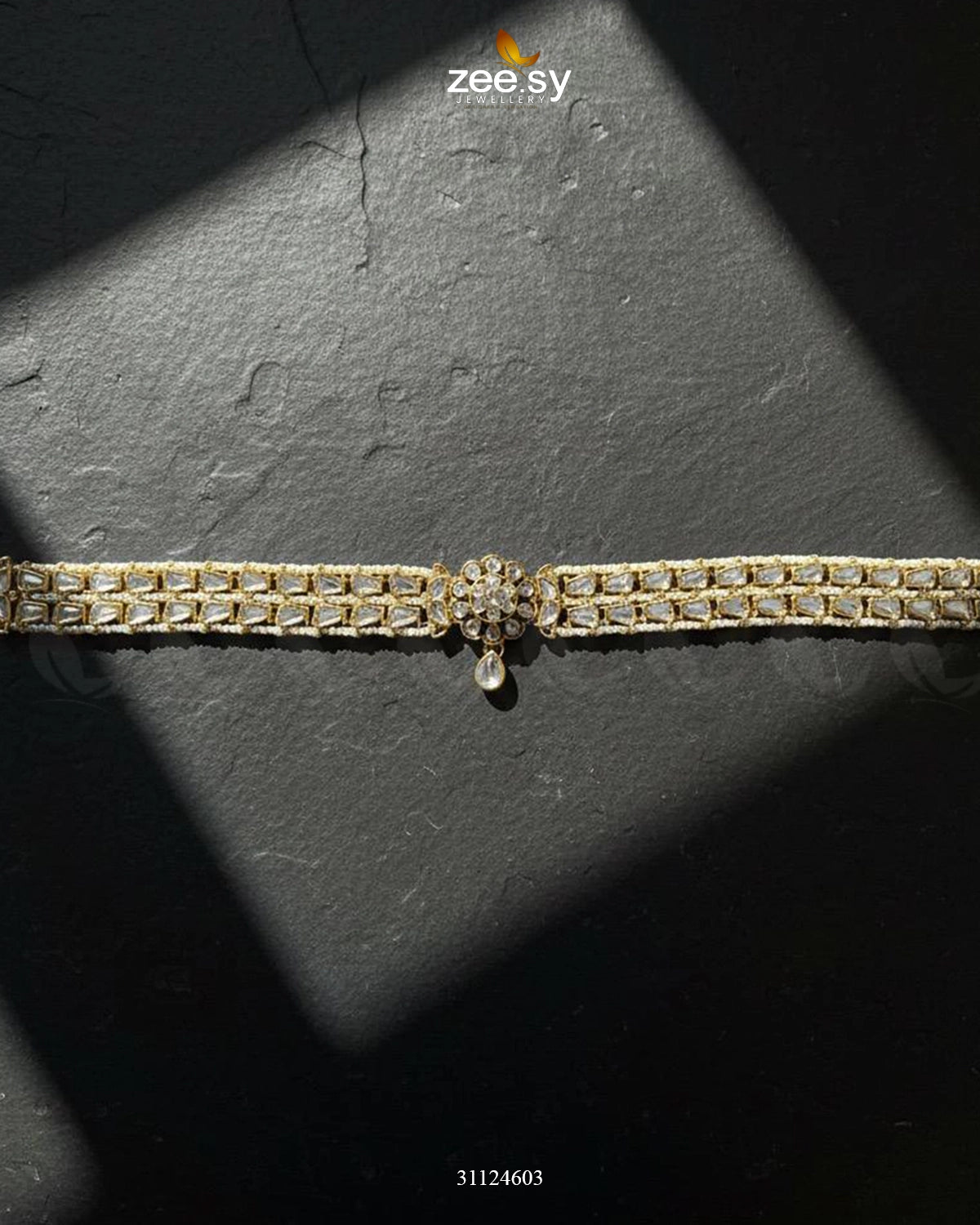 Ancestral Motif Ornate Sheesh Patti - Zeesy Jewellery