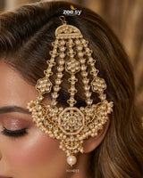 Antique Center Floral Jhumar jhumar - Zeesy Jewellery Pakistan | Premium Artificial & Imitation Jewellery