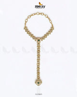 Antique Classic Anja Bracelet Golden Green Bracelet - Zeesy Jewellery Pakistan
