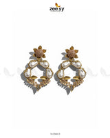 Antique Turkish Baroque Pearl Earrings - Zeesy Jewellery