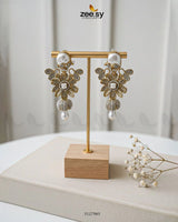 Antique Mother Pearl Turkish Earrings - Zeesy Jewellery