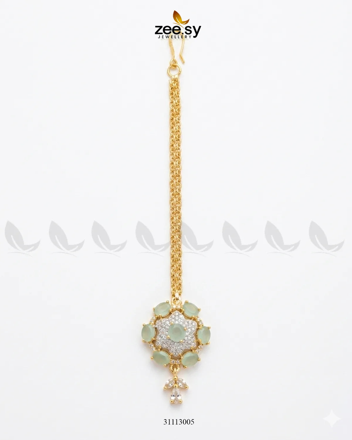 Aquila Sparkle Crystal Blossom Bindiya bindiya - Zeesy Jewellery Pakistan | Premium Artificial & Imitation Jewellery