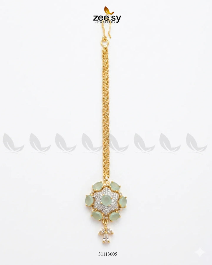 Aquila Sparkle Crystal Blossom Bindiya bindiya - Zeesy Jewellery Pakistan | Premium Artificial & Imitation Jewellery