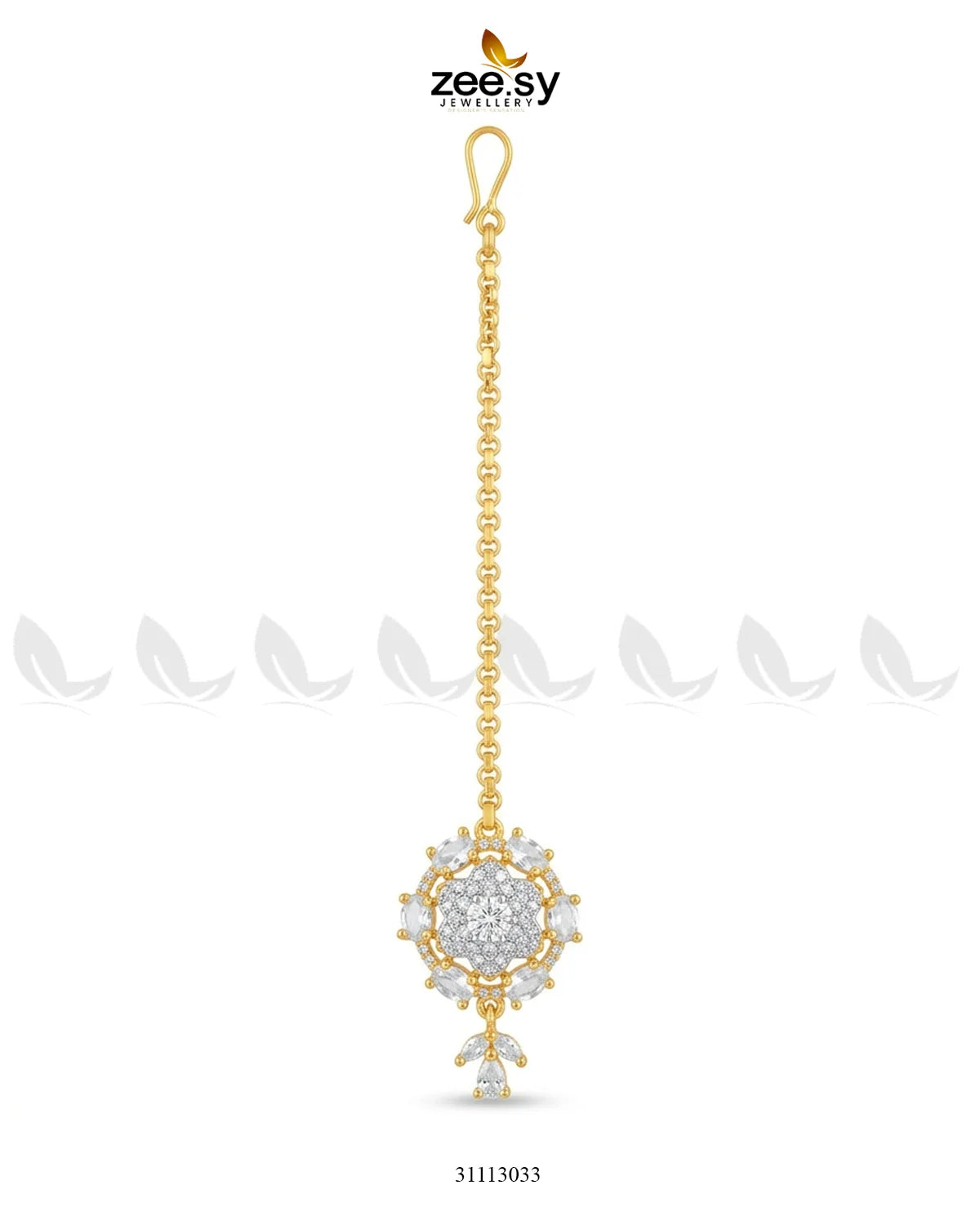 Aquila Sparkle Crystal Blossom Bindiya bindiya - Zeesy Jewellery Pakistan | Premium Artificial & Imitation Jewellery