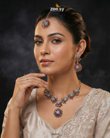 Aquilegia Necklace Set - Zeesy Jewellery