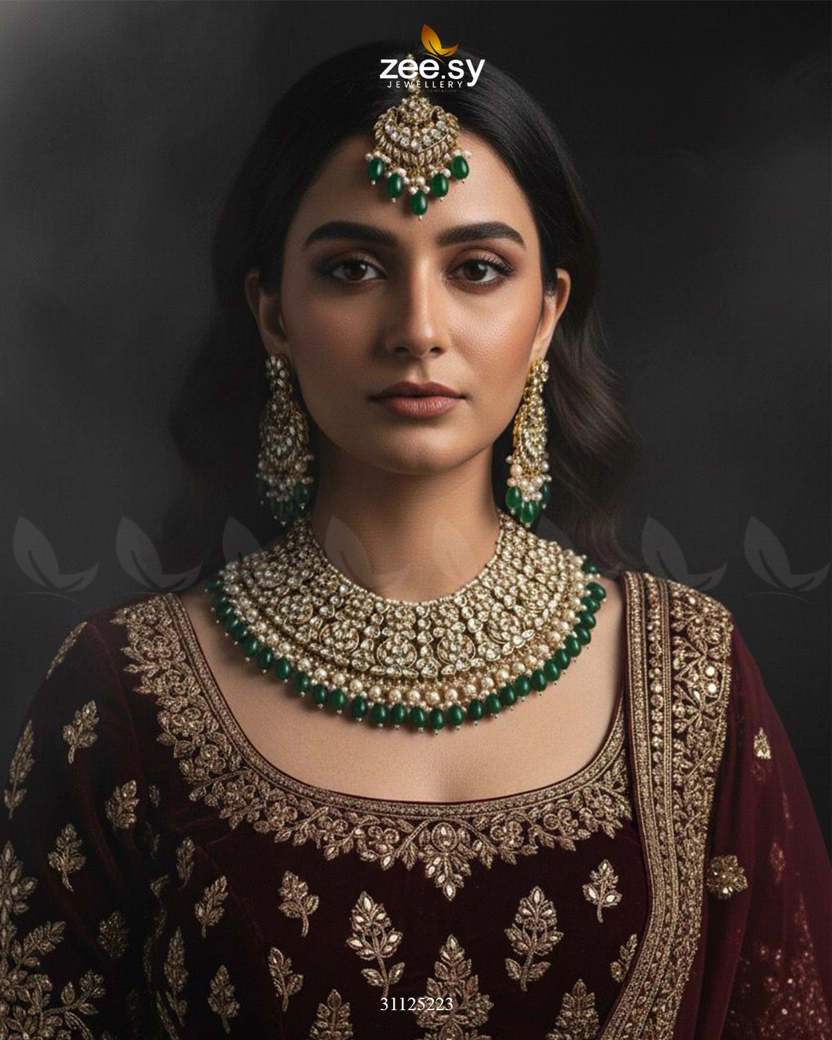 Artisan Elaborate Bridal Set - Zeesy Jewellery