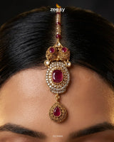 Artisan Oval Stone Bridal Set Bridal Set - Zeesy Jewellery Pakistan | Premium Artificial & Imitation Jewellery