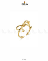 Artisanal Aegean Molten Gold Ring