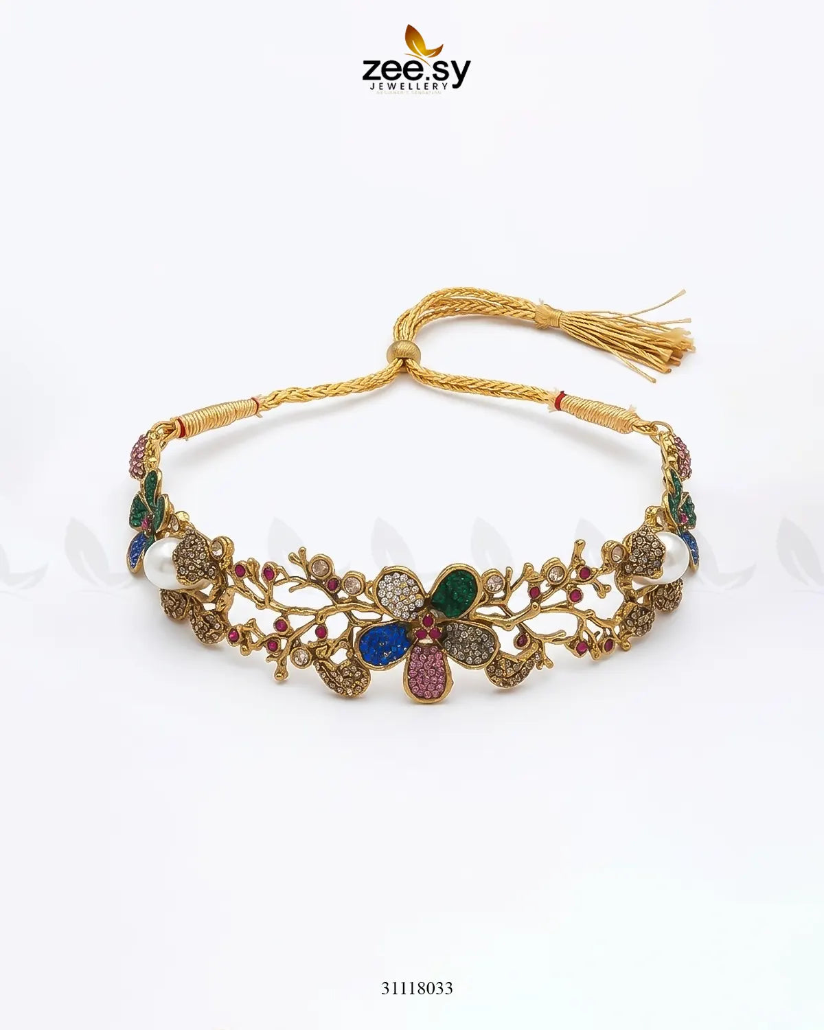 Asteria Choker Set Necklace Sets - Zeesy Jewellery Pakistan | Premium Artificial & Imitation Jewellery