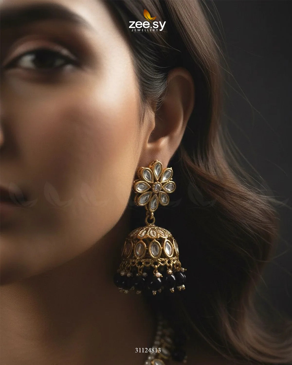 Magnificent Tonal Arch Bridal Set - Zeesy Jewellery