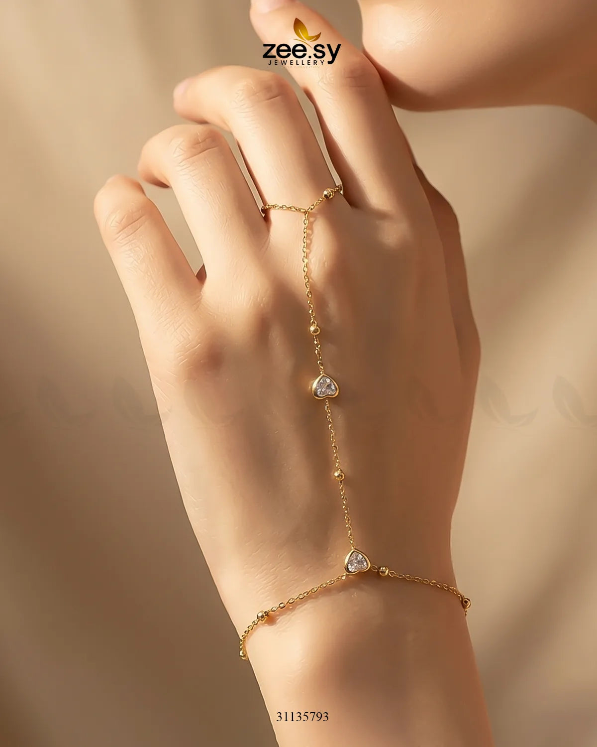 Bali Heart Anja Bracelet ACCESSORIES - Zeesy Jewellery Pakistan | Premium Artificial & Imitation Jewellery