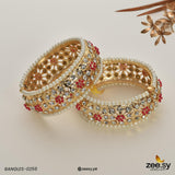 BANGLES-0255 Mahroon - Zeesy Jewellery