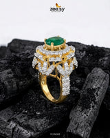 Bella Cocktail Cluster Ring