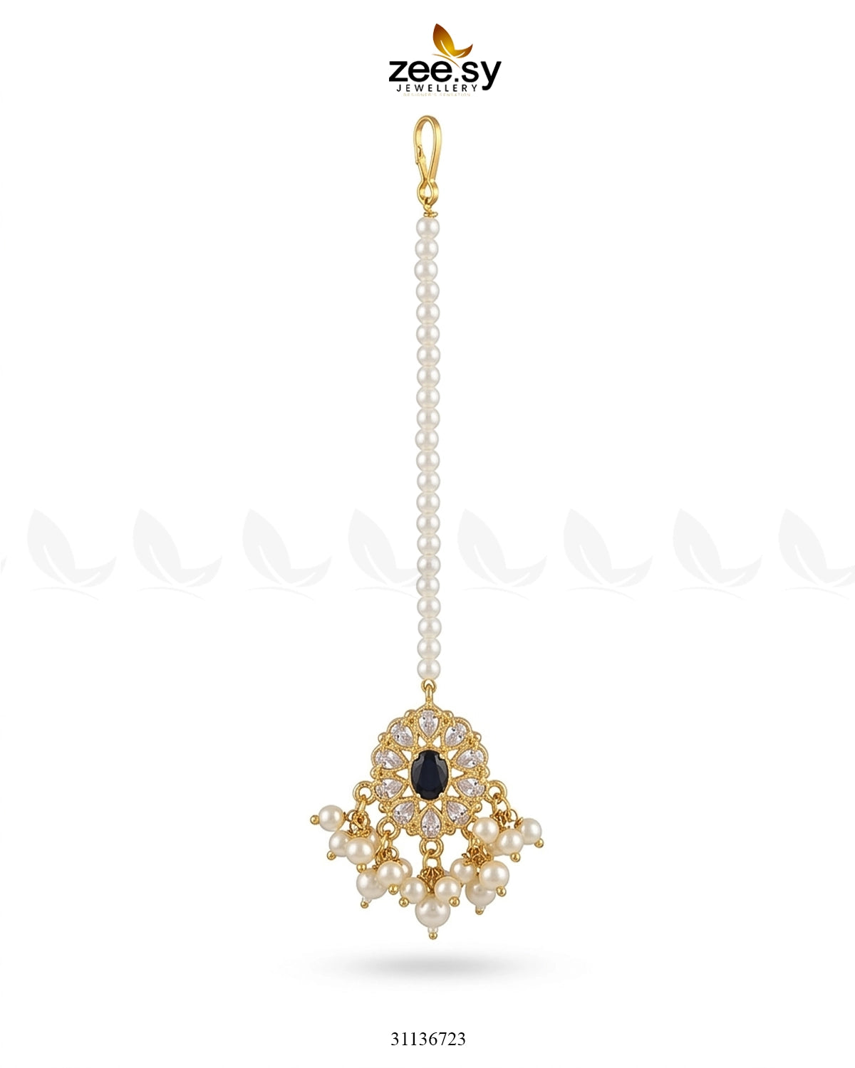 Bella Glow Faux Pearl Bindiya BINDIYA - Zeesy Jewellery Pakistan | Premium Artificial & Imitation Jewellery