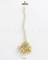 Bella Glow Faux Pearl Bindiya BINDIYA - Zeesy Jewellery Pakistan | Premium Artificial & Imitation Jewellery