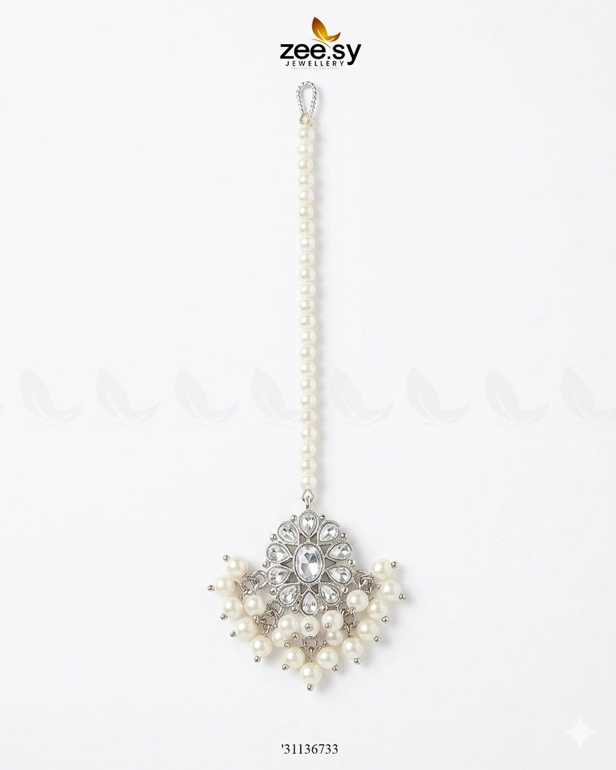 Bella Glow Faux Pearl Bindiya BINDIYA - Zeesy Jewellery Pakistan | Premium Artificial & Imitation Jewellery