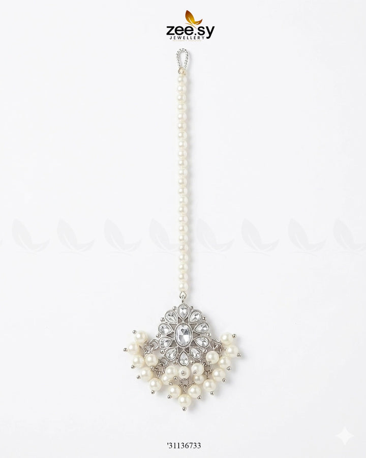 Bella Glow Faux Pearl Bindiya BINDIYA - Zeesy Jewellery Pakistan | Premium Artificial & Imitation Jewellery