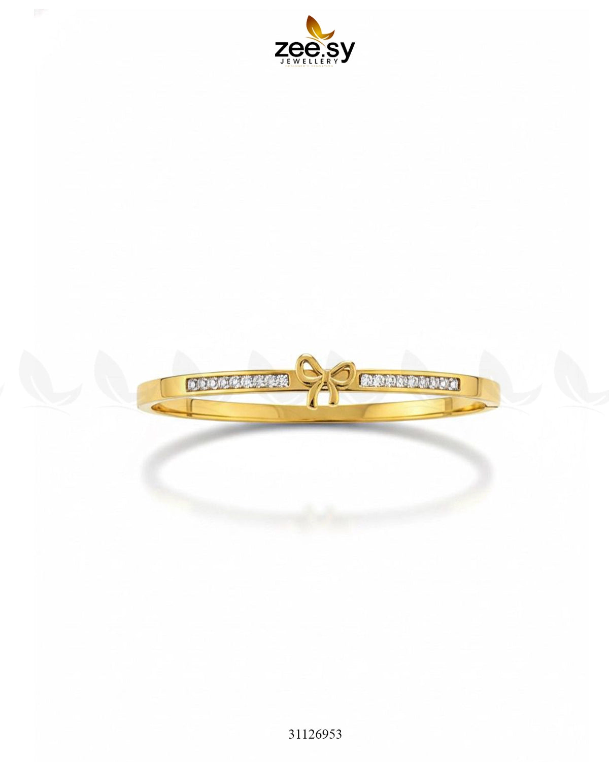 Bella Ribbon Bow Cluster Bracelet - Zeesy Jewellery