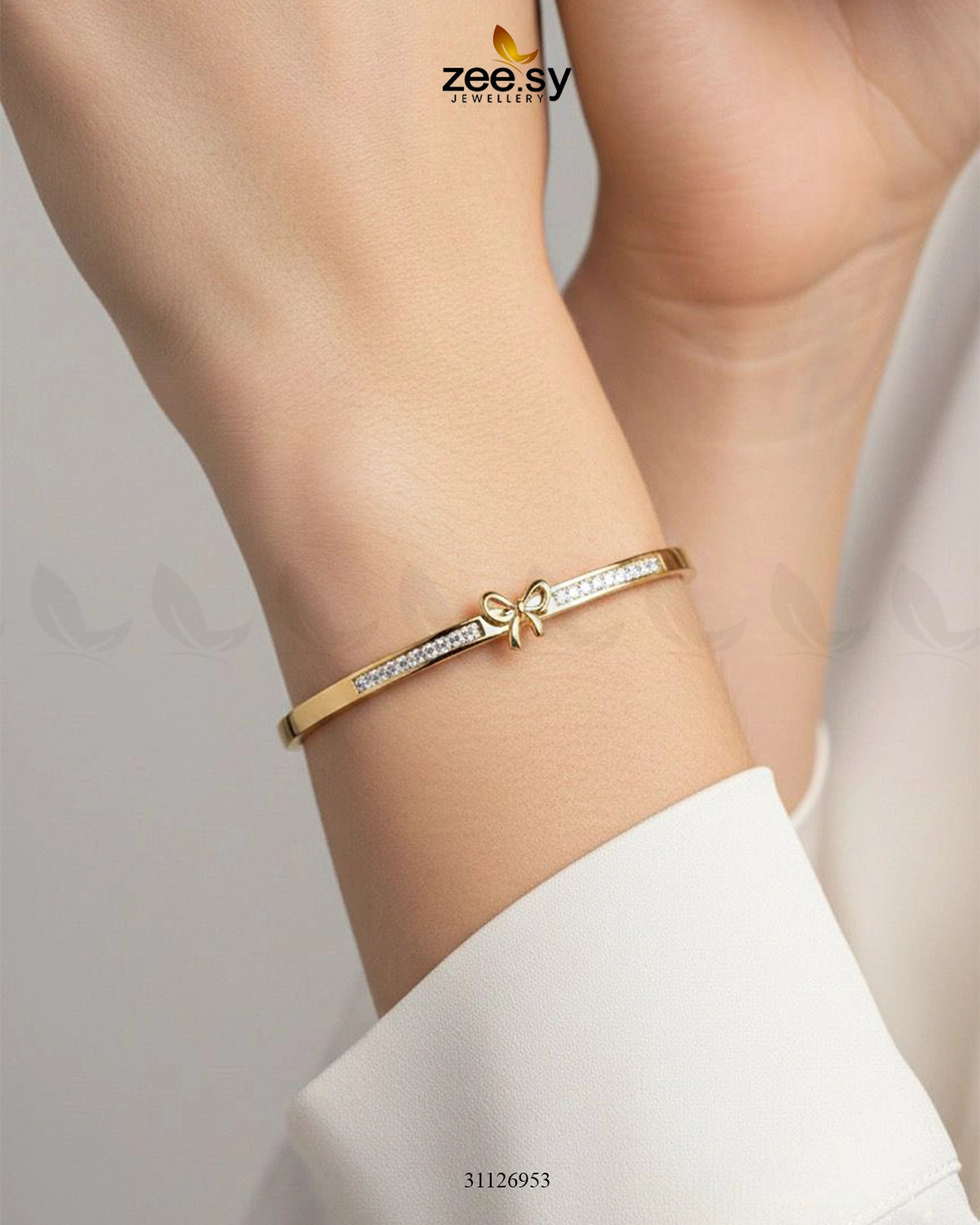 Bella Ribbon Bow Cluster Bracelet - Zeesy Jewellery