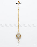Pear Sunburst American Diamond Bindiya bindiya - Zeesy Jewellery Pakistan | Premium Artificial & Imitation Jewellery