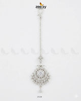 Floral Center Zirconia Leaf Bindiya bindiya - Zeesy Jewellery Pakistan | Premium Artificial & Imitation Jewellery