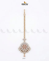 Round Flowery American Diamond Bindiya bindiya - Zeesy Jewellery Pakistan | Premium Artificial & Imitation Jewellery