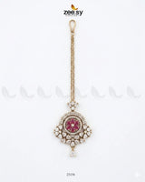 Round Flowery American Diamond Bindiya bindiya - Zeesy Jewellery Pakistan | Premium Artificial & Imitation Jewellery