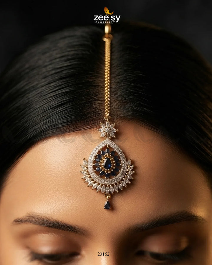 Leaf Pave Ziconia Bindiya bindiya - Zeesy Jewellery Pakistan | Premium Artificial & Imitation Jewellery