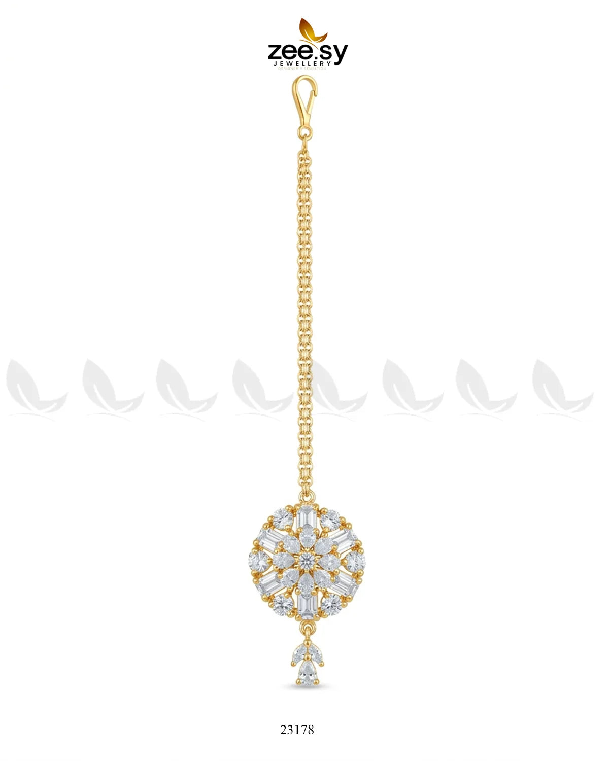 Timeless American Daimond Bindiya bindiya - Zeesy Jewellery Pakistan | Premium Artificial & Imitation Jewellery