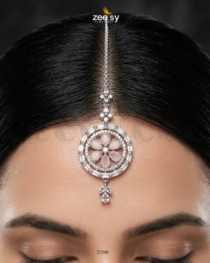 Tulip Wheel Crystal Bindiya bindiya - Zeesy Jewellery Pakistan | Premium Artificial & Imitation Jewellery