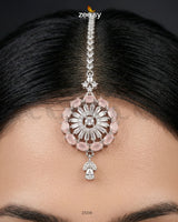 Ethnic Circle Bold Stone Bindiya bindiya - Zeesy Jewellery Pakistan | Premium Artificial & Imitation Jewellery