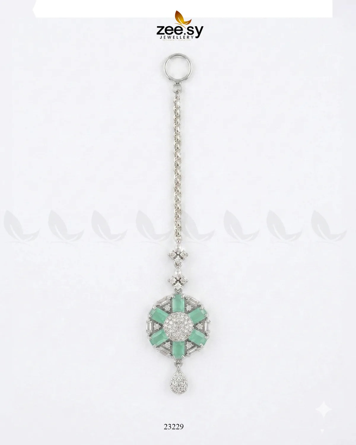 Tessellate Square Bold Stone Bindiya bindiya - Zeesy Jewellery Pakistan | Premium Artificial & Imitation Jewellery