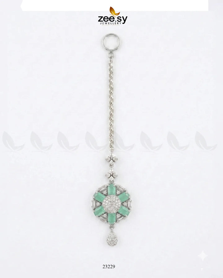 Tessellate Square Bold Stone Bindiya bindiya - Zeesy Jewellery Pakistan | Premium Artificial & Imitation Jewellery
