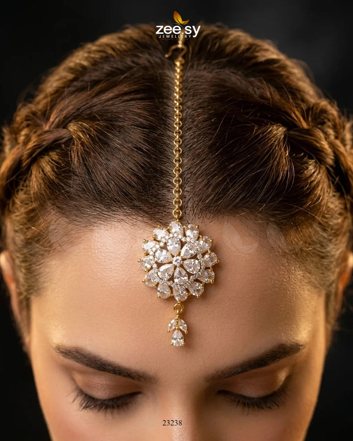 Stellar Crest Zirconia Bindiya bindiya - Zeesy Jewellery Pakistan | Premium Artificial & Imitation Jewellery